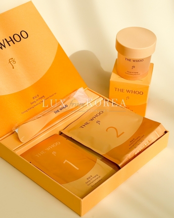 Gong Jin Hyang Firming Shaking Modeling Protein Repeir Set - альгинантные лифтинг-маски 