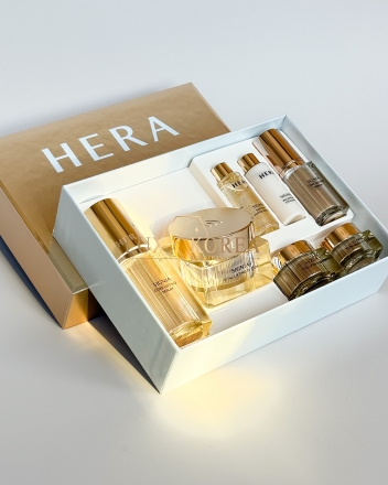 HERA | Премиальный подарочный набор Signia: лифтинг-сыворотка и крем для лица