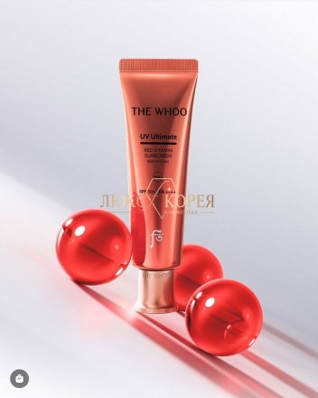 THE WHOO | Солнцезащитный крем с красным витамином UV Ultimate Red Vitamin 