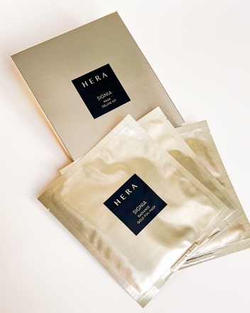 Signia Radiance Gold Foil Mask HERA 1шт - фольгированная маска для лица