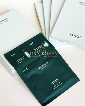 Prime Advancer Ampoule Mask 3-Step Set O HUI - 12 шт набор ампульных тканевых масок