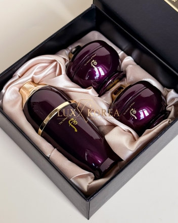 Hwanyu 3pcs Special Gift Kit The History of Whoo - миниатюры: сыворотка, крем для лица и для век