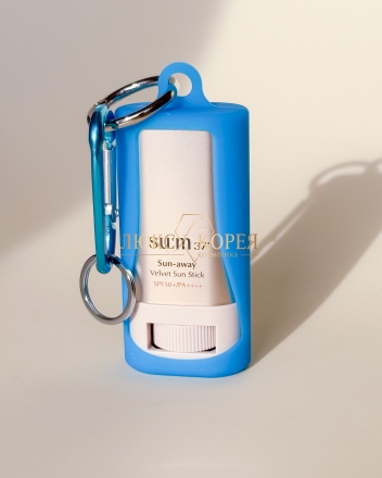 SU:M37 | Солнцезащитный стик c футляром-подвеской Sun-away Velvet Sun Stick