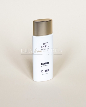 Day Shield Perfect Sun BLACK Set 80 ml O HUI - солнцезащитный крем для кожи склонной к пигментации