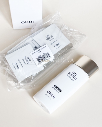 Day Shield Perfect Sun BLACK Set 80 ml O HUI - солнцезащитный крем для кожи склонной к пигментации