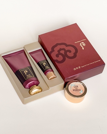 Jinylhyang Essential Foam Cleansing Special Set The History of Whoo - пенка для умывания