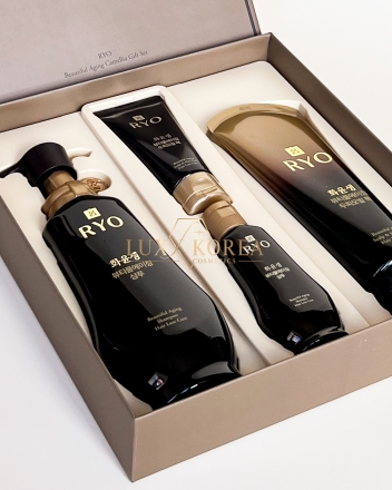 Beautiful Aging Camelia Gift Set RYO- антивозрастной уход шампунь и маска для волос