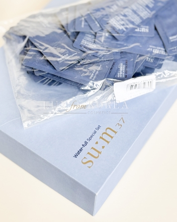 Water-Full Marine Relife 2pcs SU:M37 - набор для интенсивного увлажнения + подарок пенка в саше 