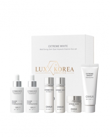 Extreme White MelaToning Dark Spot Ampoule Essence Set O HUI - ампульная эссенция от пигментации