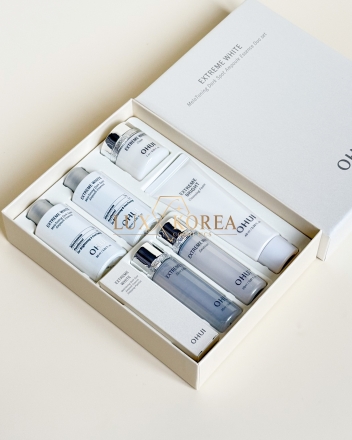 Extreme White MelaToning Dark Spot Ampoule Essence Set O HUI - ампульная эссенция от пигментации