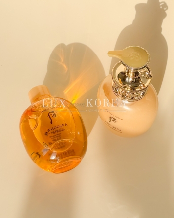 WHOO SPA Body 2pcs Special Set - королевский лосьон и очищающее масло для тела