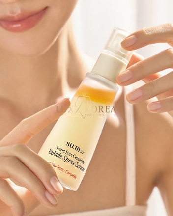 Secret Pore Ceramide Bubble Spray Serum Su:m37 - сыворотка-мист для пор и упругости кожи