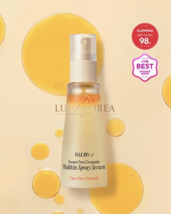 Secret Pore Ceramide Bubble Spray Serum Su:m37 - сыворотка-мист для пор и упругости кожи