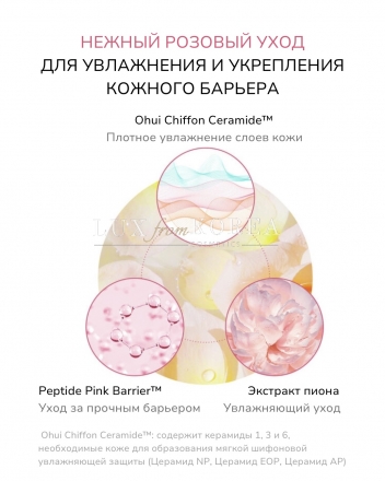 Miracle Moisture Special Set O HUI - увлажняющий набор с керамидами: тонер, сыворотка, эмульсия, крем 