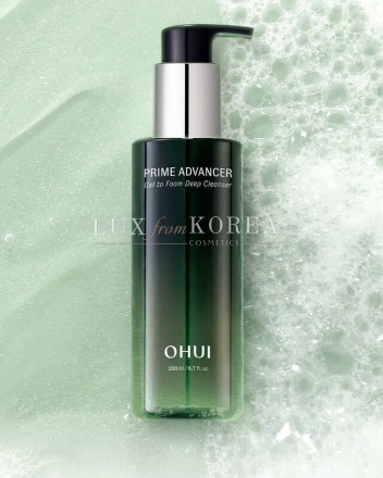 Prime Advancer Gel to Foam Deep Cleanser Special Set O HUI- очищающий гель-пенка