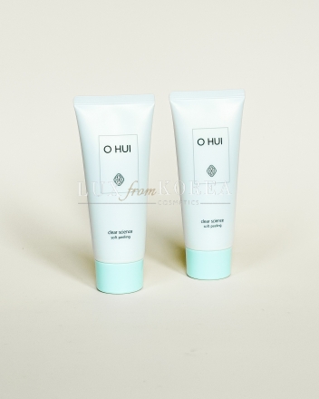 Clear Science Soft Peeling Set OHUI -  нежная пилинг скатка