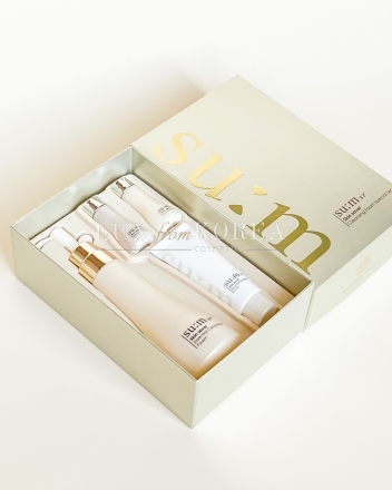 Skin Saver Essential Cleansing Foam Set SU:M37 - Мягкая, увлажняющая пенка для очищения