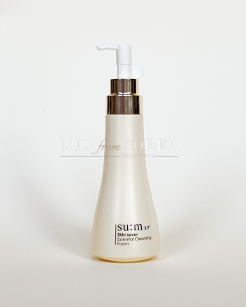 Skin Saver Essential Cleansing Foam Set SU:M37 - Мягкая, увлажняющая пенка для очищения