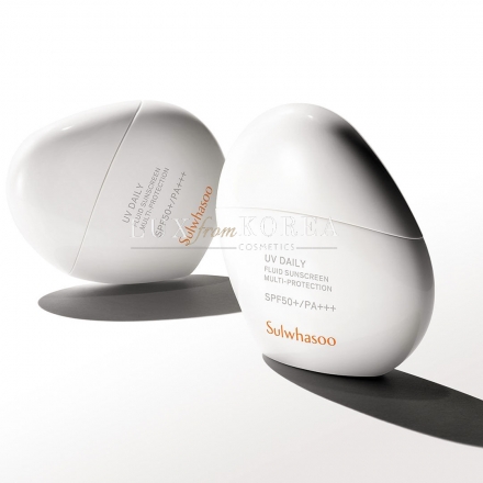 UV Daily Fluid Sunscreen Sulwhasoo - жидкий солнцезащитный флюид с успокаивающим эффектом