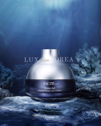 Water-Full Marine Relief Gel Cream SU:M37 -  увлажняющий крем для лица пробник
