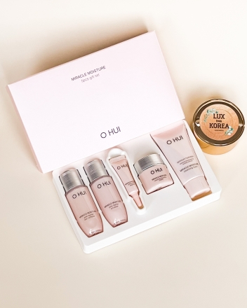 Miracle Moisture 5pcs Mini Set O HUI - увлажняющий мини набор. с керамидами