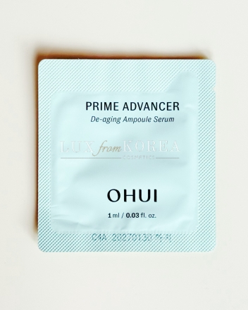 Prime Advancer De-aging Ampoule Serum O HUI - антивозрастная ампульная сыворотка пробник