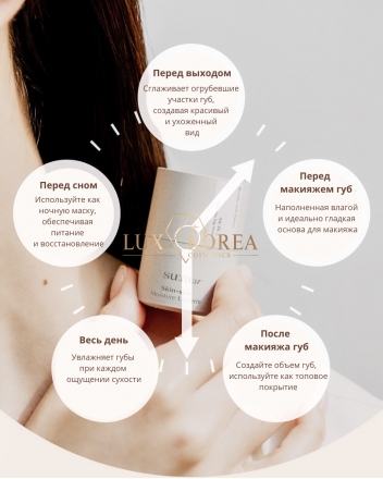 Skin-stay Moisture Lipcerin Holiday Special Set SU:M37 - липсерин для губ и крем для рук