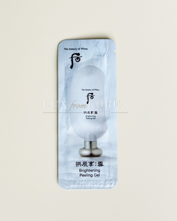 Seol Brightening Gel The History of Whoo - пилинг гель пробник