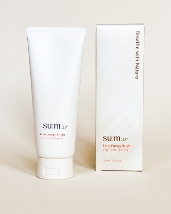 Time Energy Bright Clay Pack Cleanser SU:M37 - глиняная Маска и очищение 2 в 1