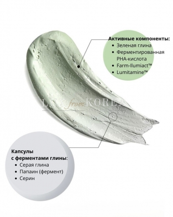 Time Energy Bright Clay Pack Cleanser SU:M37 - глиняная Маска и очищение 2 в 1