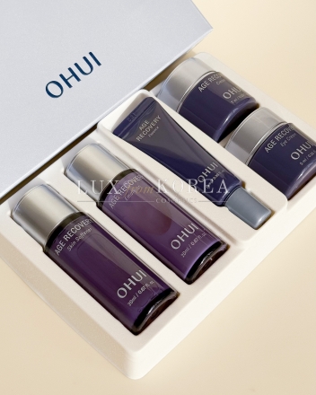 Age Recovery 5pcs Gift Set O HUI - мини набор антивозрастной с коллагеном